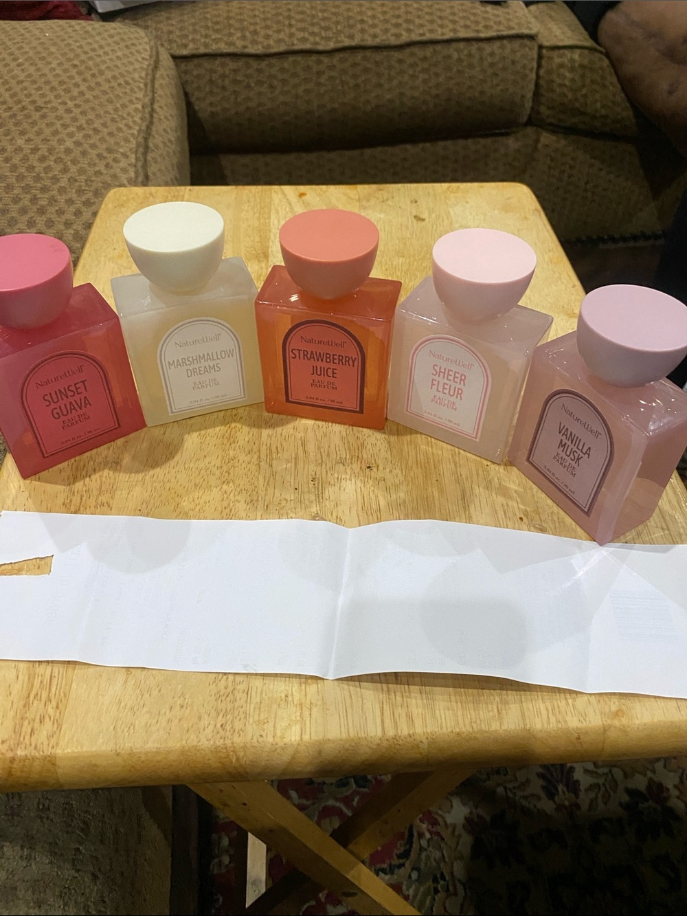 Naturewell Bundle Set. (5) Five eau de perfumes